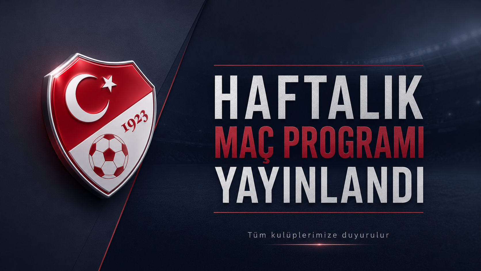 19-20-23 EYLÜL 2026 TARİHLİ MAÇ PROGRAMI